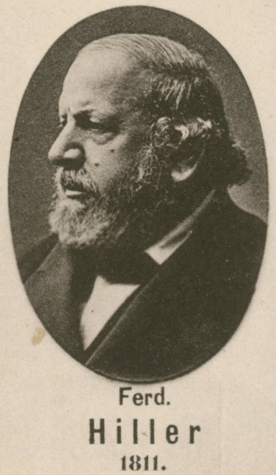 Ferdinand Hiller (gravyr) av English School