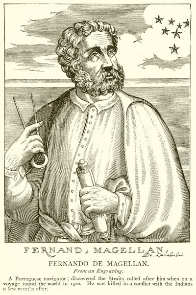 Ferdinand Magellan av English School