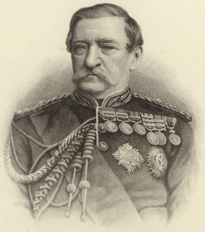 Feltmarskalk Robert Napier av English School