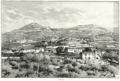 Fiesole (gravering) av English School