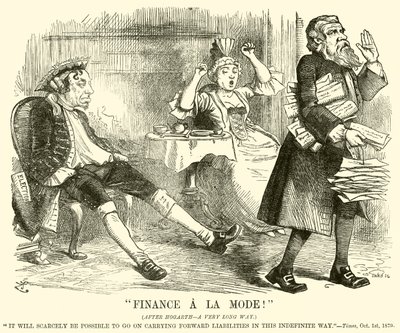 "Finans A La Mode!" (gravering) av English School
