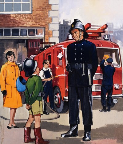 Brannmann av English School