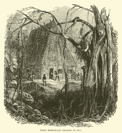 Første misjonskirke i Fiji av English School