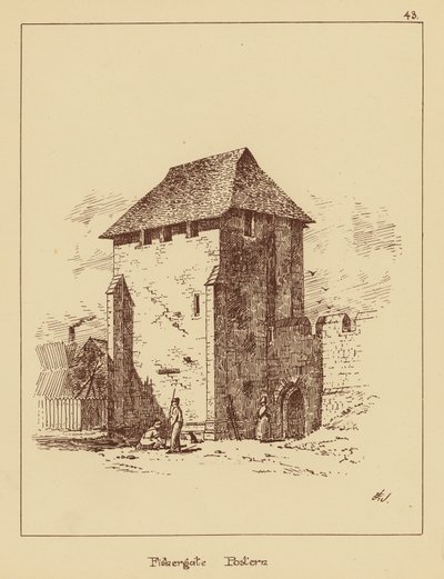 Fishergate Postern (lito) av English School