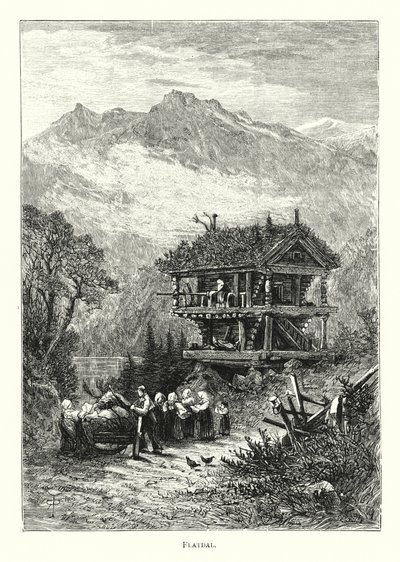 Flatdal (engraving) av English School