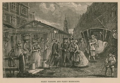 Fleet Parsons og Fleet Marriages av English School