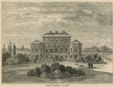 Foley House i 1800 av English School