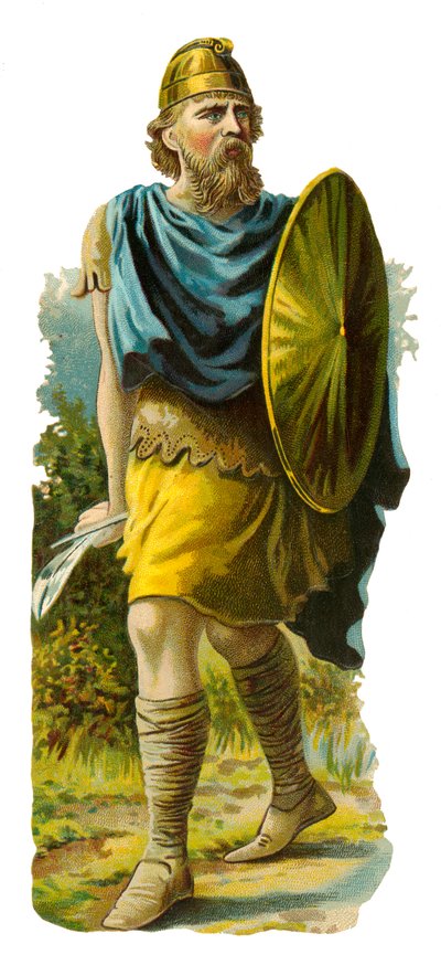 Fotsoldat til kong Harold, 1066 e.Kr av English School