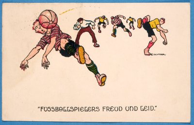 Fotballspillere på godt og vondt av English School