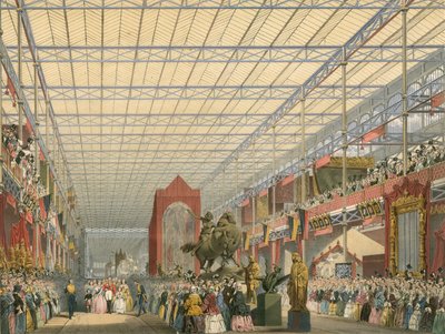 Utenlandsk skip for Den store utstillingen fra 1851 av English School