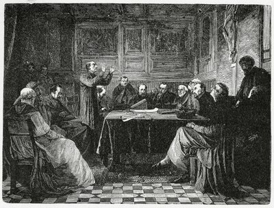 Dannelse av Jesuittordenen i 1540, 1882 av English School