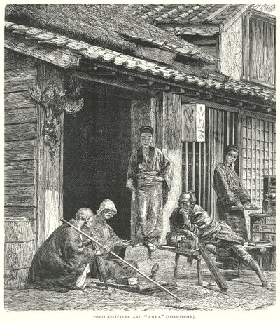 Fortune-Teller og quot;Ammaquot; (Shampooer) (gravering) av English School