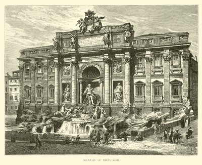 Trevifontenen, Roma av English School