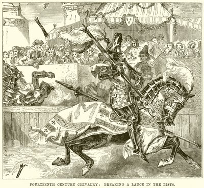 Fourteenth Century Chivalry: Breaking a Lance in the Lists av English School