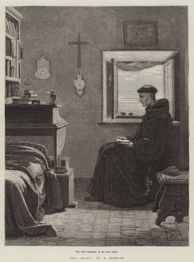 Fra Beato (Gravur) von English School