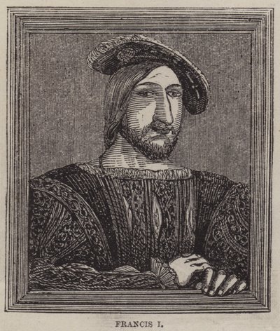Francis I (gravering) av English School
