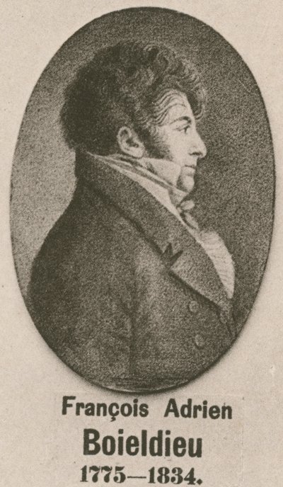 Francois Adrien Boieldieu (gravering) av English School