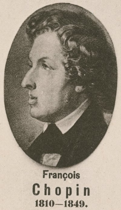 Francois Chopin (gravering) av English School