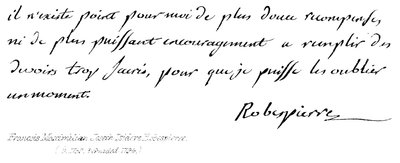Francois Maximilian Joseph Isidore Robespierre, (f 1759, halshugget 1794) av English School