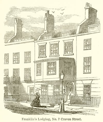 Franklins Lodging, Craven Street nr. 7 av English School