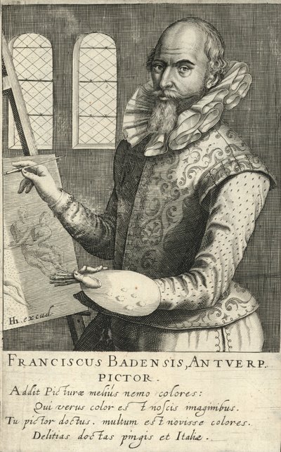 Frans Badens, maler av Antwerpen av English School