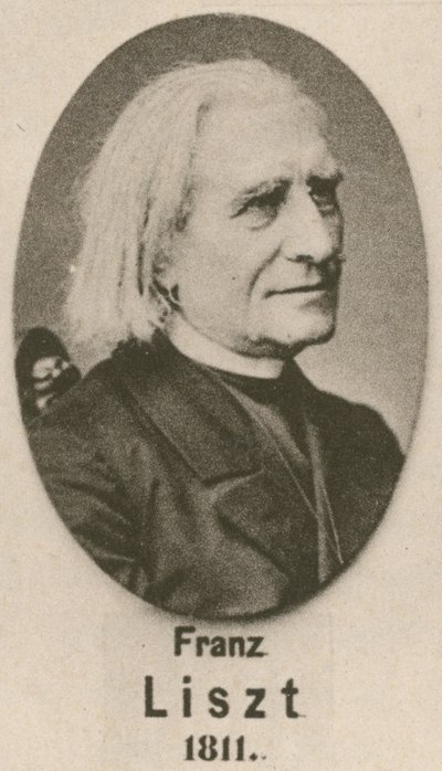 Franz Liszt (gravering) av English School