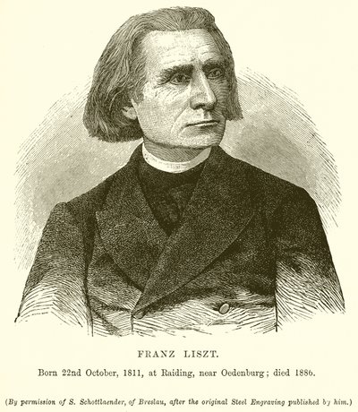 Franz Liszt av English School