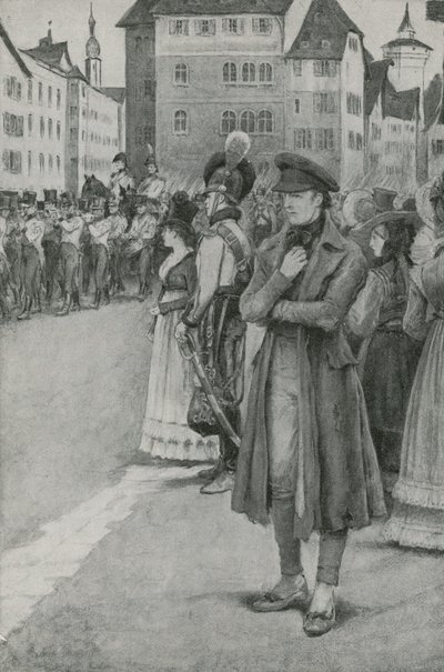 Franz Schubert lytter til musikken hans av English School