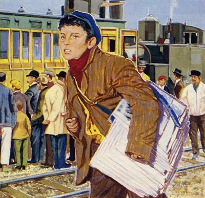 Fred Royce solgte aviser i en alder av ni av English School
