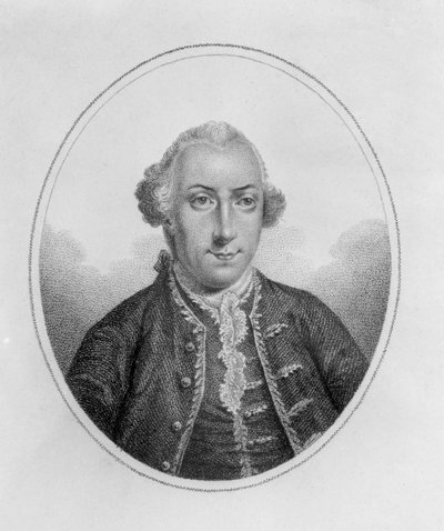 Frederic Calvert, Lord Baltimore (engraving) av English School