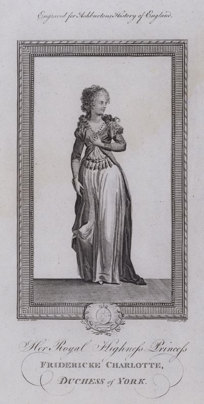 Frederica Charlotte, hertuginne av York av English School