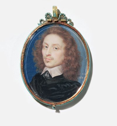 Frederick V, kurfyrst Palatine (akvarell på vellum) av English School