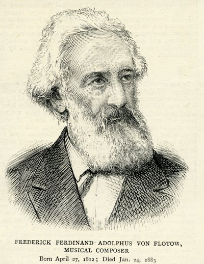 Frederick Ferdinand Adolphus von Flotow (1812-83) av English School