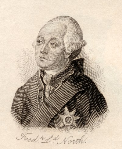 Frederick North, 2nd Earl of Guildford, fra 