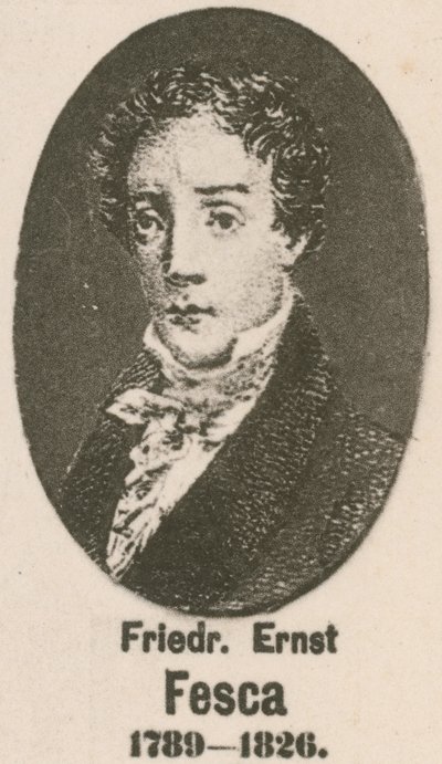 Friedrich Ernst Fesca (gravering) av English School