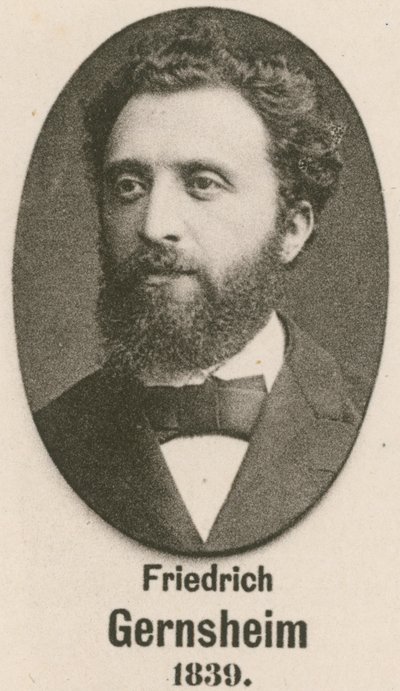 Friedrich Gernsheim (gravering) av English School
