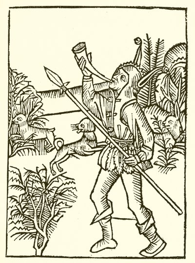 Fra Alexander Barclays Fools Ship of Fools, 1509 av English School