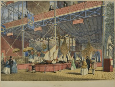 Fra "Dickinson's Comprehensive Pictures of the Great Exhibition of 1851", publisert 1854 India nr. 3, 1854 av English School