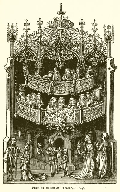 Fra en utgave av Terence. 1496 av English School