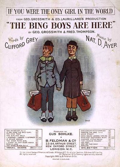 Titelseite der Partitur für 