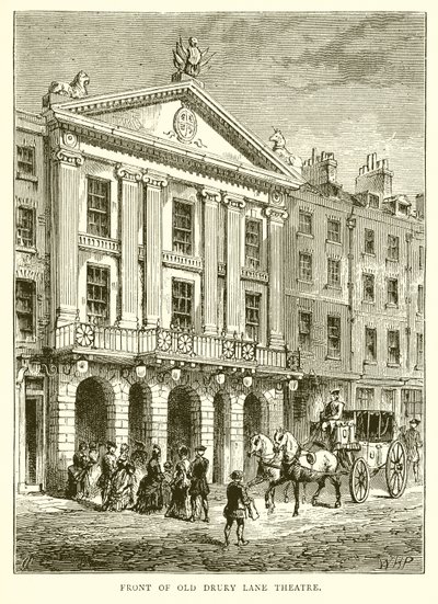 Foran Old Drury Lane Theatre av English School