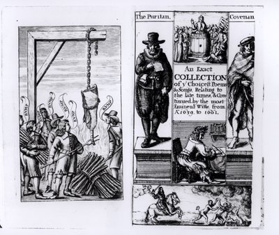 Frontispice til en eksakt samling av utsøkte dikt og sanger fra 1639-1661 av English School