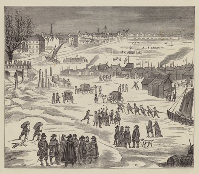 Frost Fair (gravering) av English School