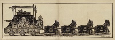 Begravelsesbil til The Late Duke of Wellington (treblokk) av English School