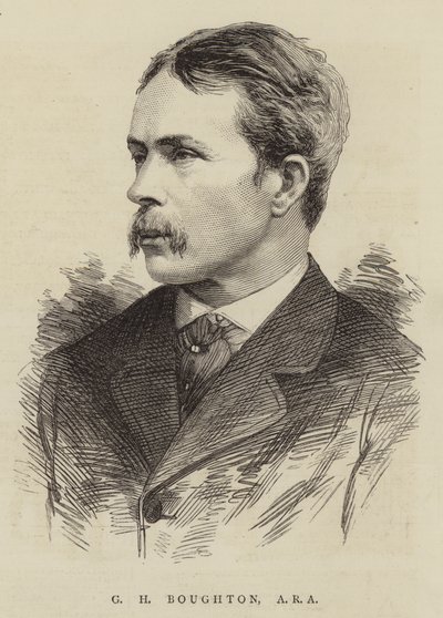 G H Boughton, ARA (gravering) av English School