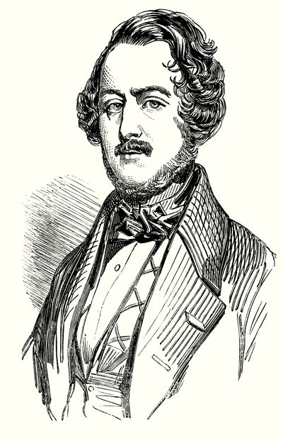Gaetano Donizetti (gravering) av English School