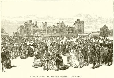 Garden Party på Windsor Castle av English School