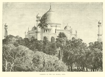 Hagene til Taj Mahal, Agra av English School