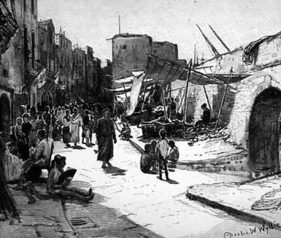 Garibaldi Street, Taranto, Italia, fra 