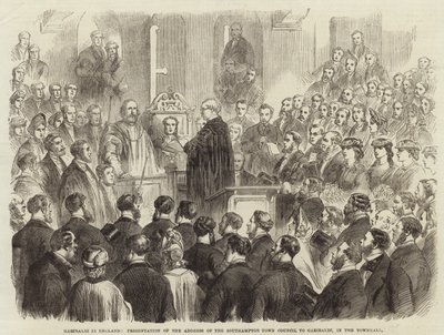 Garibaldi i England av English School